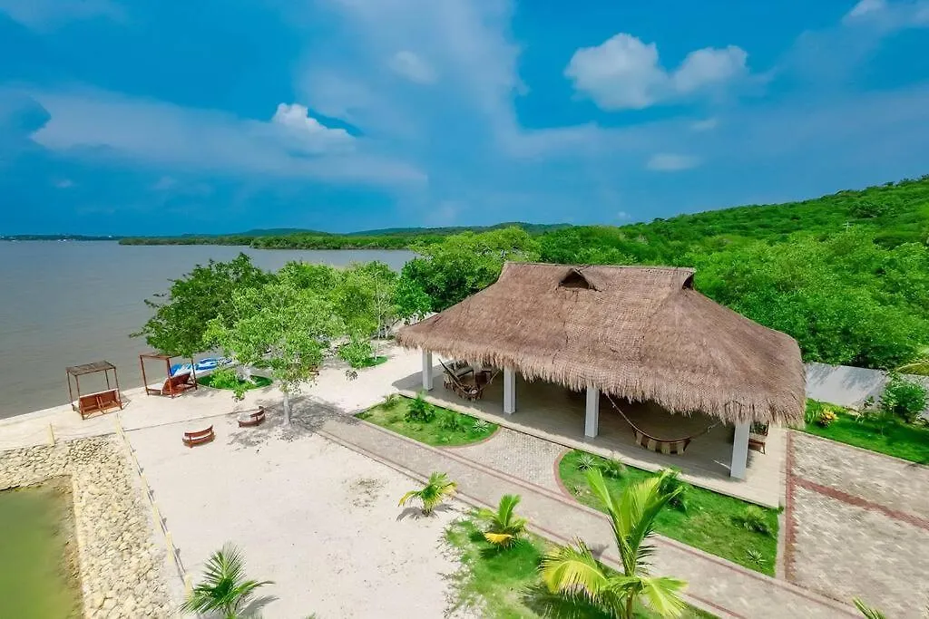 Tierra Bomba Isla Berakhah Villa Cartagena Vakantiehuis