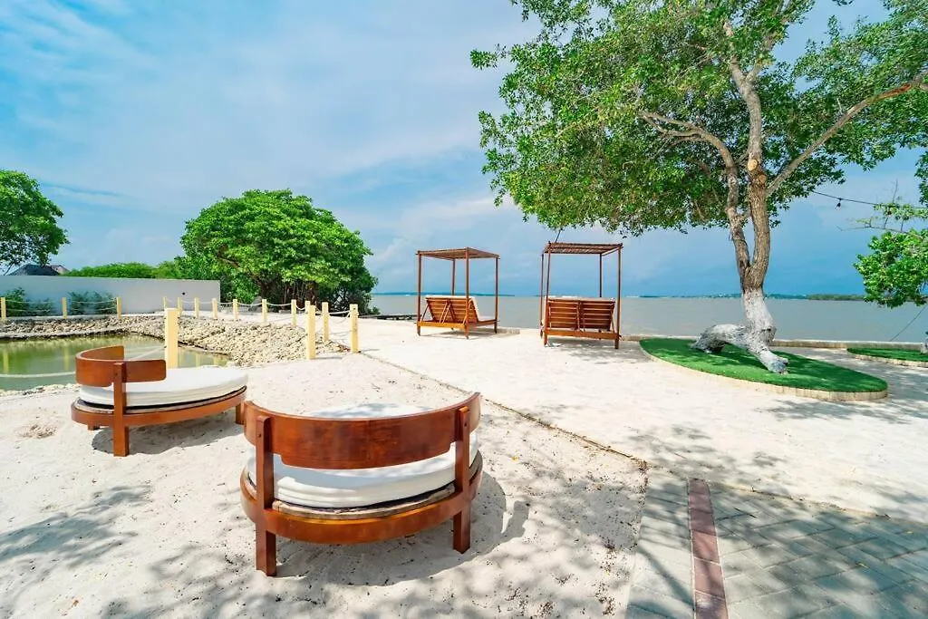Vakantiehuis Tierra Bomba Isla Berakhah Villa Cartagena Colombia