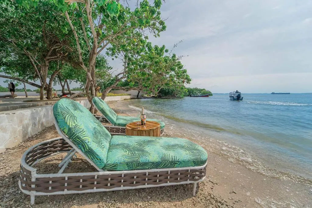Tierra Bomba Isla Berakhah Villa Cartagena Vakantiehuis