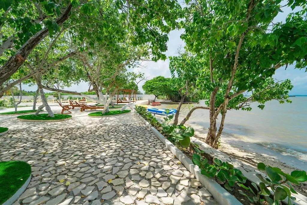 הוילה Cartagena Tierra Bomba Isla Berakhah