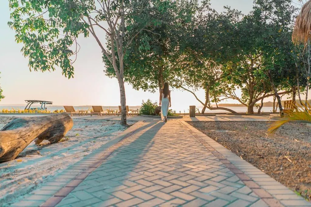 הוילה Cartagena Tierra Bomba Isla Berakhah בית נופש